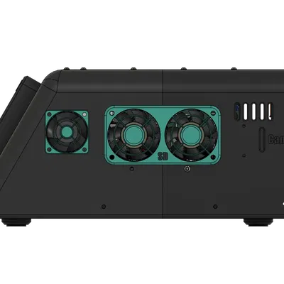 Hộp Klipper AIO Điều Khiển Từ Xa Cho SKR 3 EZ và Raspberry Pi 4