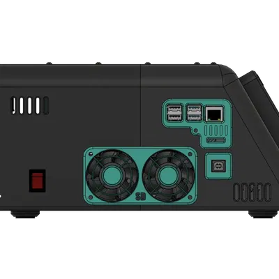 Hộp Klipper AIO Điều Khiển Từ Xa Cho SKR 3 EZ và Raspberry Pi 4