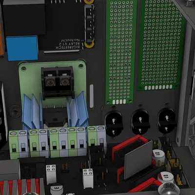 Hộp Klipper AIO Điều Khiển Từ Xa Cho SKR 3 EZ và Raspberry Pi 4