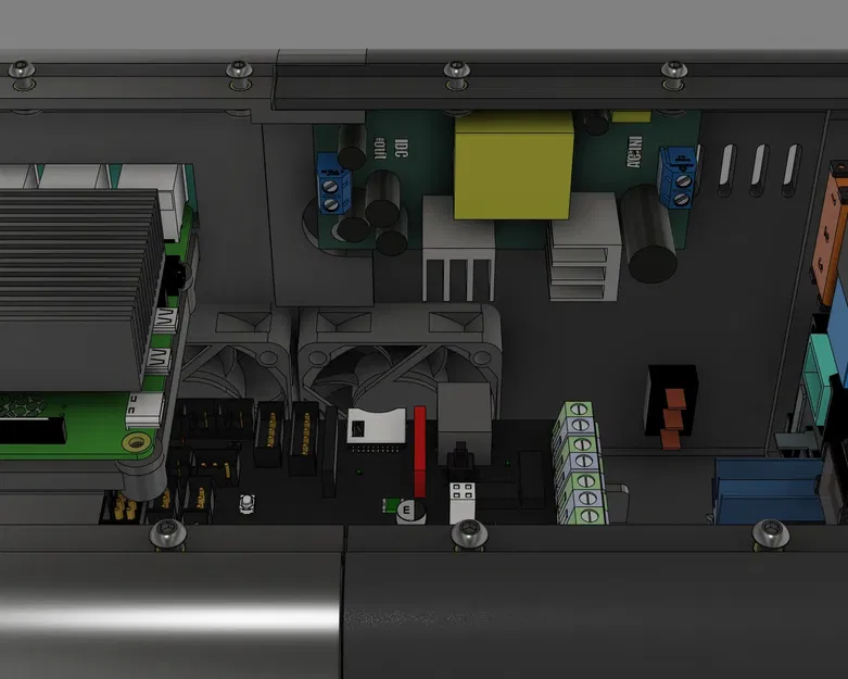 Hộp Klipper AIO Điều Khiển Từ Xa Cho SKR 3 EZ và Raspberry Pi 4 - Image 9