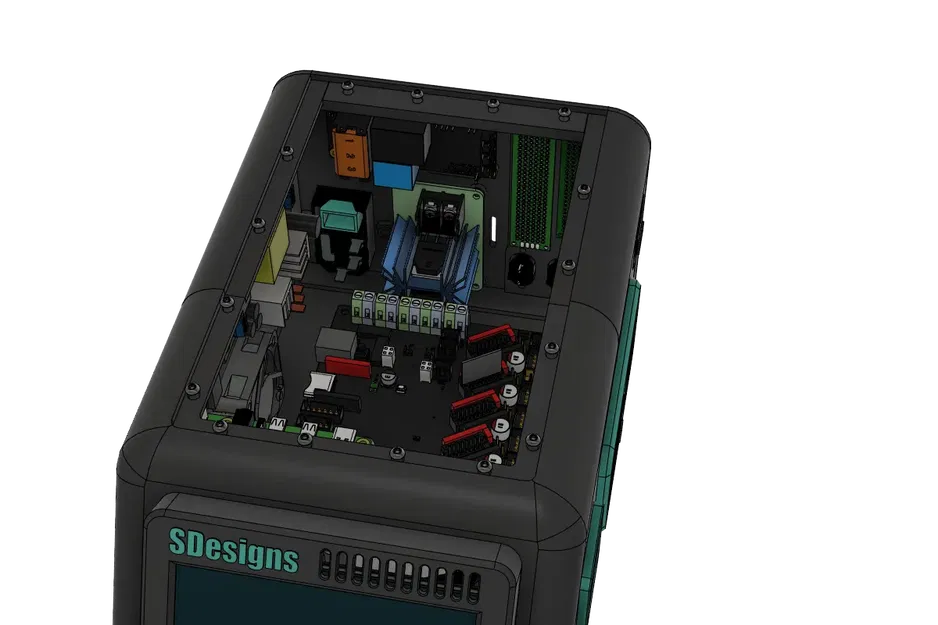 Hộp Klipper AIO Điều Khiển Từ Xa Cho SKR 3 EZ và Raspberry Pi 4 - Image 10