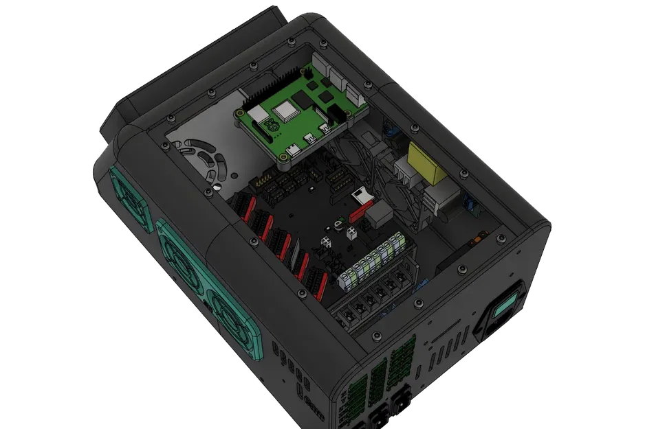 Hộp Klipper AIO Điều Khiển Từ Xa Cho SKR 3 EZ và Raspberry Pi 4 - Image 12