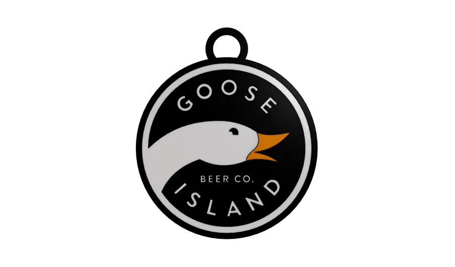 Móc Khóa Bia Goose Island - Image 1