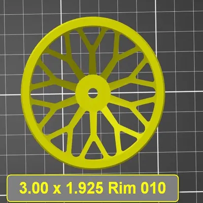 Mâm Traxxas 3.00 x 1.925 cho Xe Rustler 2x4 và 4x4