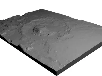 Curiosity Landing Site (QR) - Image 1