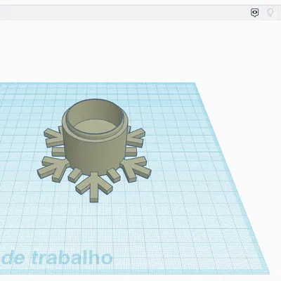 Đế Đèn Tealight Hình Tuyết