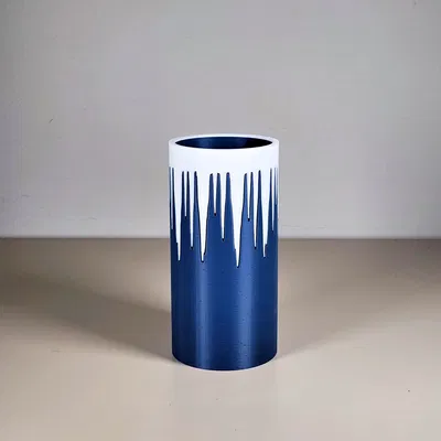 Bình Hoa Hình Chóp Băng