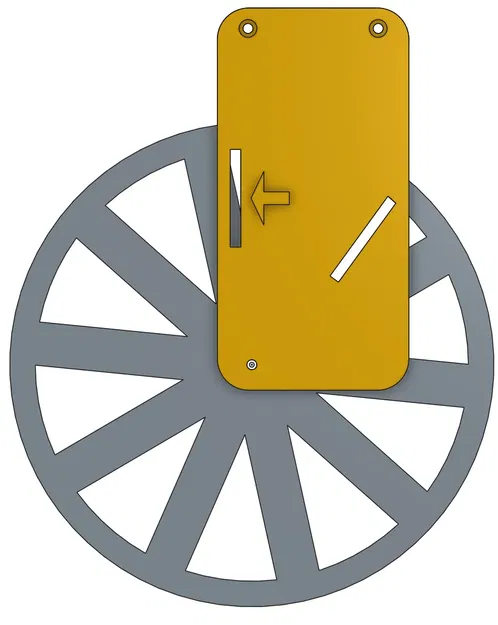 Mô Hình Trình Diễn Bộ Mã Hóa Quay Hai Khe Phát Hiện Chiều Quay - Image 1