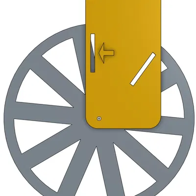 Mô Hình Trình Diễn Bộ Mã Hóa Quay Hai Khe Phát Hiện Chiều Quay