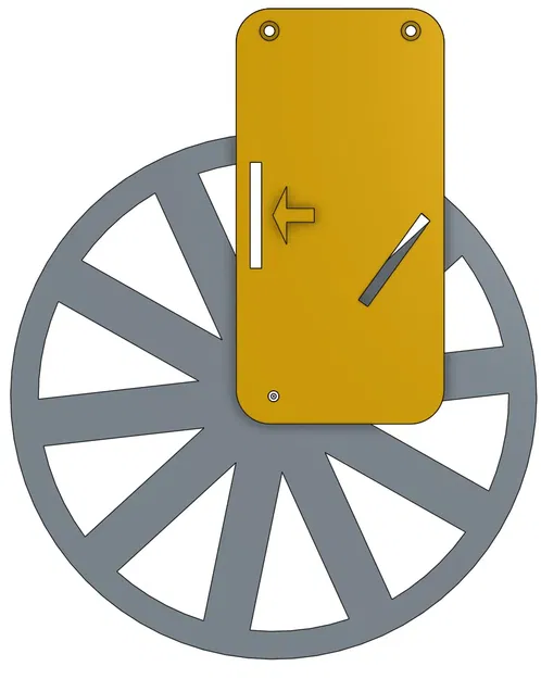 Mô Hình Trình Diễn Bộ Mã Hóa Quay Hai Khe Phát Hiện Chiều Quay - Image 2