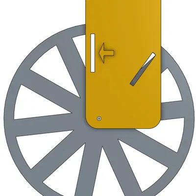 Mô Hình Trình Diễn Bộ Mã Hóa Quay Hai Khe Phát Hiện Chiều Quay