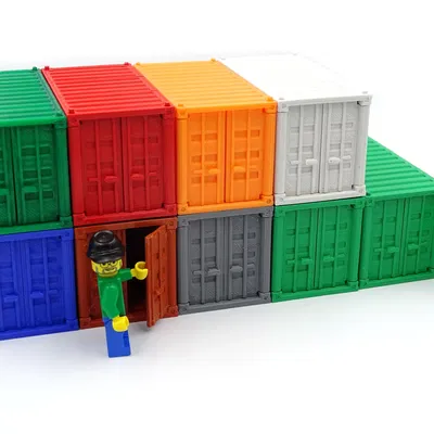 Mô hình Container Vận Chuyển