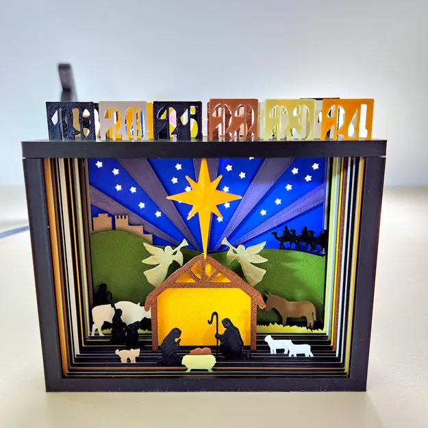 Lịch Vạn Niên Silhouette - In không cần hỗ trợ - Image 2