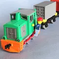 Small shunting locomotive with working brakes - Thumbnail 3