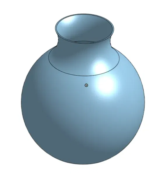 Chậu Hoa Tròn - Image 1