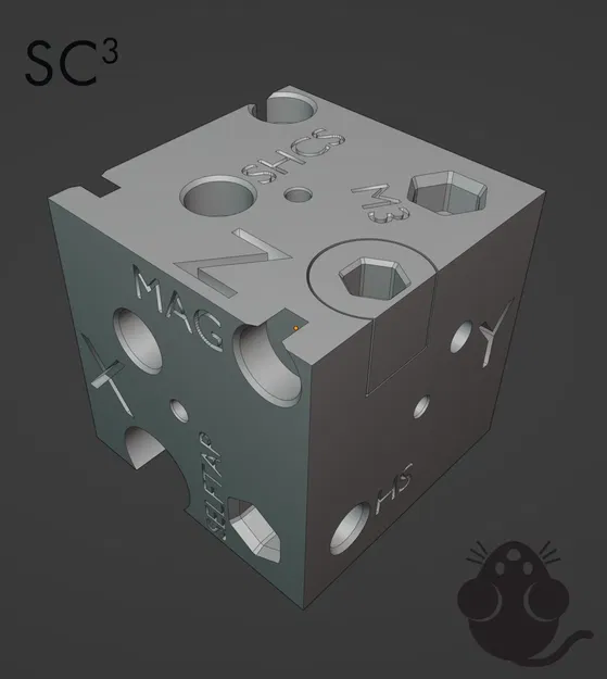 Khối Lập Phương Kiểm Tra Dung Sai Kiểu Swiss Cheese - Image 1