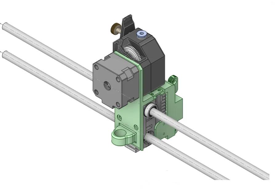 Nâng Cấp Đầu Phun JGAurora A5 A5S D.Drive, Quạt Kép, Abl - Image 1