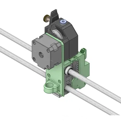 Nâng Cấp Đầu Phun JGAurora A5 A5S D.Drive, Quạt Kép, Abl