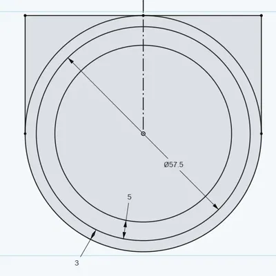 Kệ Treo Tường Để Chai 57mm - Vừa Chai Sriracha