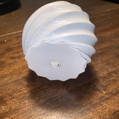Small Curved Plant Vase