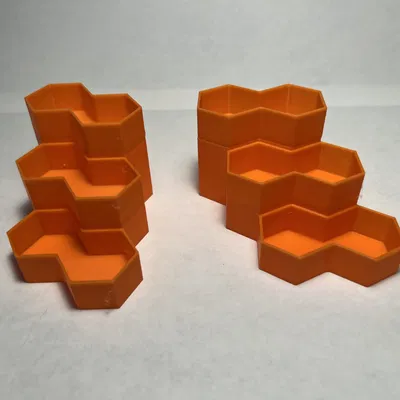 Kệ dựng chai sơn dropper 3 tầng