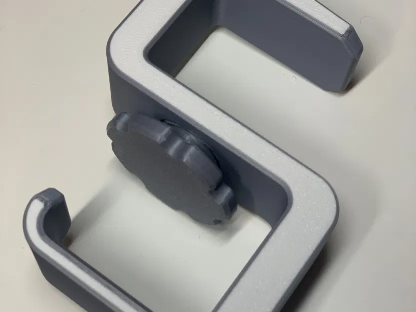 Kệ Treo Tai Nghe - Gắn Dưới Bàn Có Kẹp Vít - Image 6