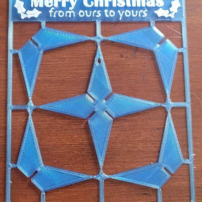 Bộ Thiệp Ngôi Sao Moravian