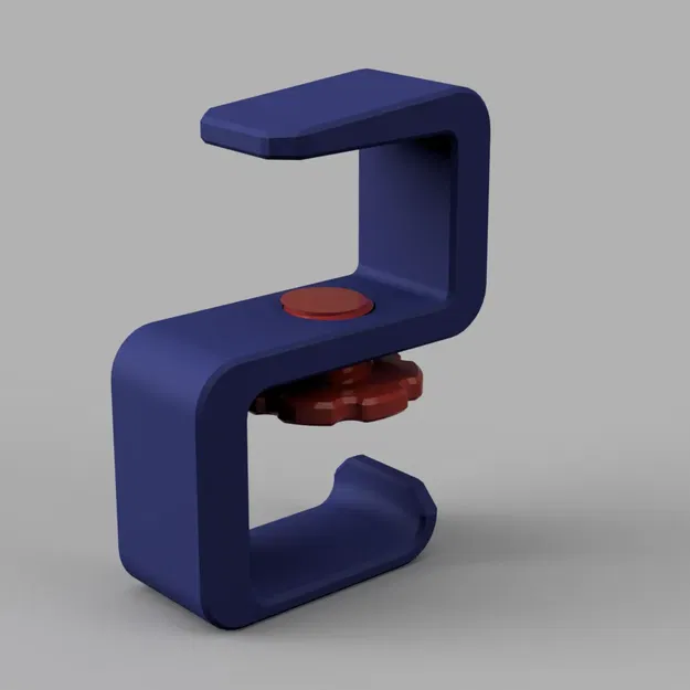 Kệ Treo Tai Nghe - Gắn Dưới Bàn Có Kẹp Vít - Image 7