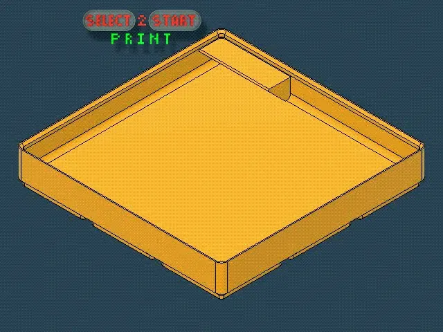 Hộp 3x3x2,5 | Nhãn dán | Gridfinity | Tổ chức bàn làm việc - Image 1