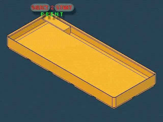 Hộp Đựng 2x5x2,5 | Nhãn Dán | Gridfinity | Sắp Xếp Bàn Làm Việc | Dụng Cụ | In Dễ Dàng - Image 1