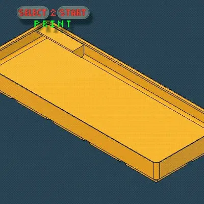 Hộp Đựng 2x5x2,5 | Nhãn Dán | Gridfinity | Sắp Xếp Bàn Làm Việc | Dụng Cụ | In Dễ Dàng