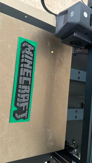 Tấm Logo Minecraft - Image 2