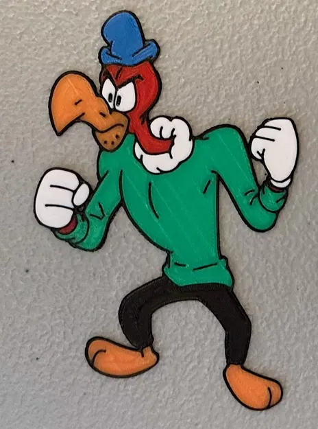 Nam Châm Chim Gõ Kiến Đa Sắc - Image 1