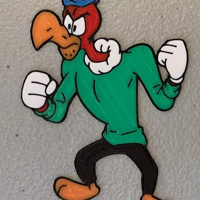 Nam Châm Chim Gõ Kiến Đa Sắc