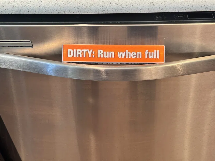 Biển Báo Máy Rửa Chén Prism - Image 2