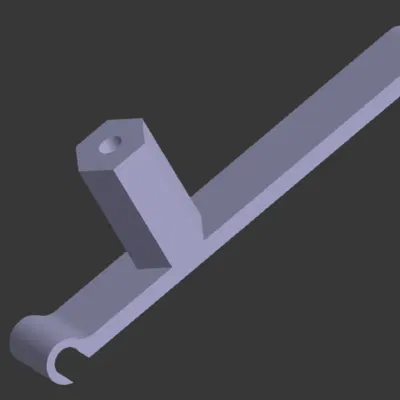 Giá đỡ bánh sơ cua trên nóc cho TRX-4M Defender