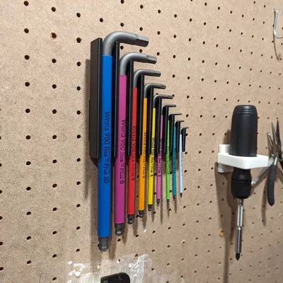Giá Treo Cờ Lê Lục Giác Wera Lên Pegboard