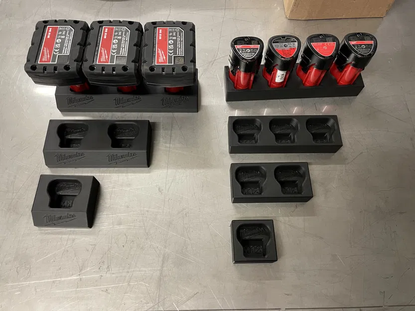 Đế Giữ Pin Milwaukee M12 - Image 4