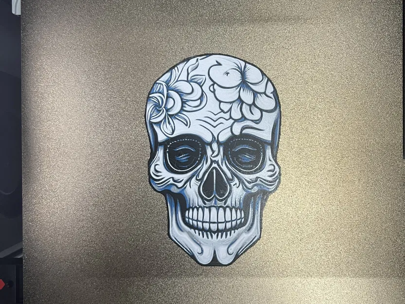 HueForge Đầu Lâu & Hoa Hồng - Image 3