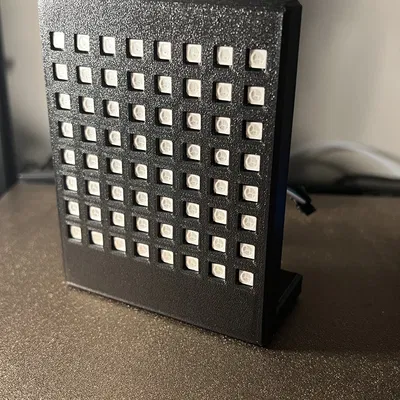 Sim Racing 8x8 LED Case/Mount (For Gears/Flags/etc)