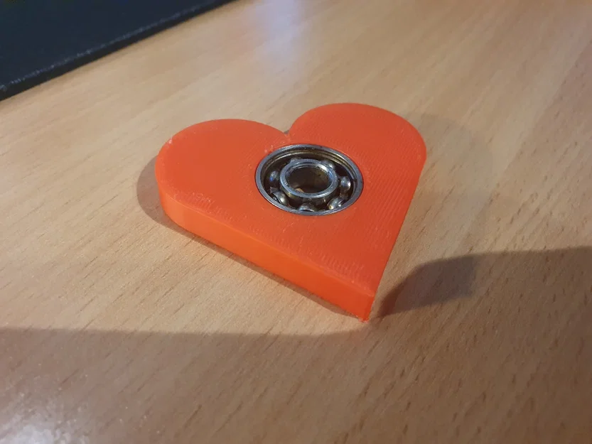 Luv Spinni - Con Quay Fidget Hình Trái Tim - Image 2