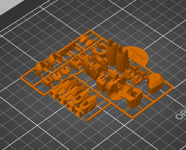 Dummy 13 (Beta) On Runners (Easier to print) - Image 2