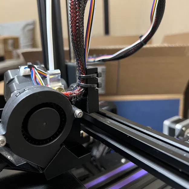 Wire Management Bracket with ADXL345 Mount for Micro Swiss NG - Image 3