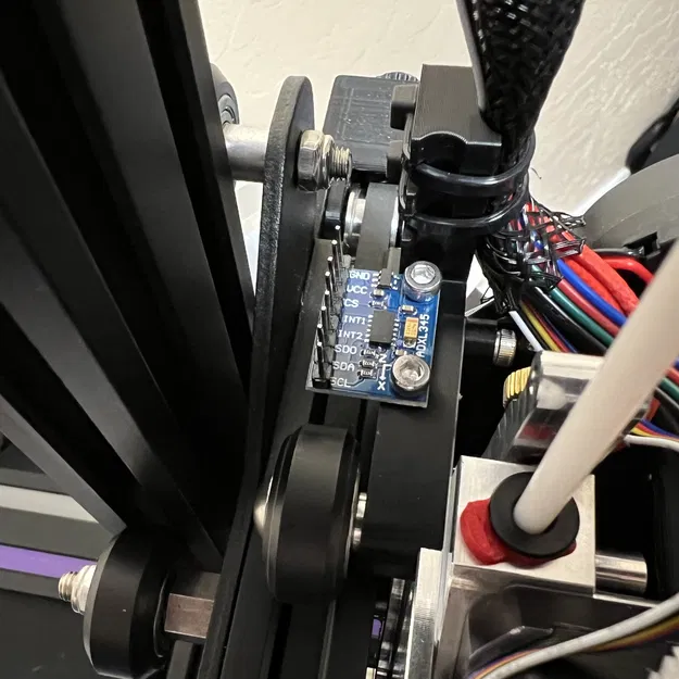 Wire Management Bracket with ADXL345 Mount for Micro Swiss NG - Image 4