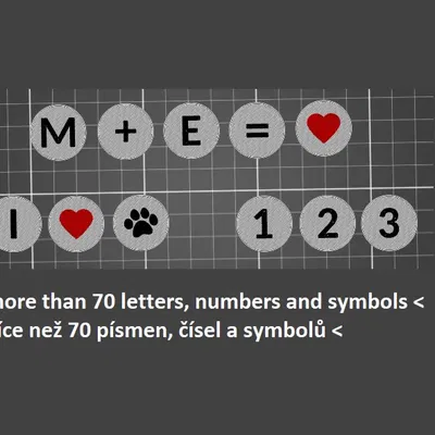 Printed fridge magnets/Tištěné magnetky na lednici