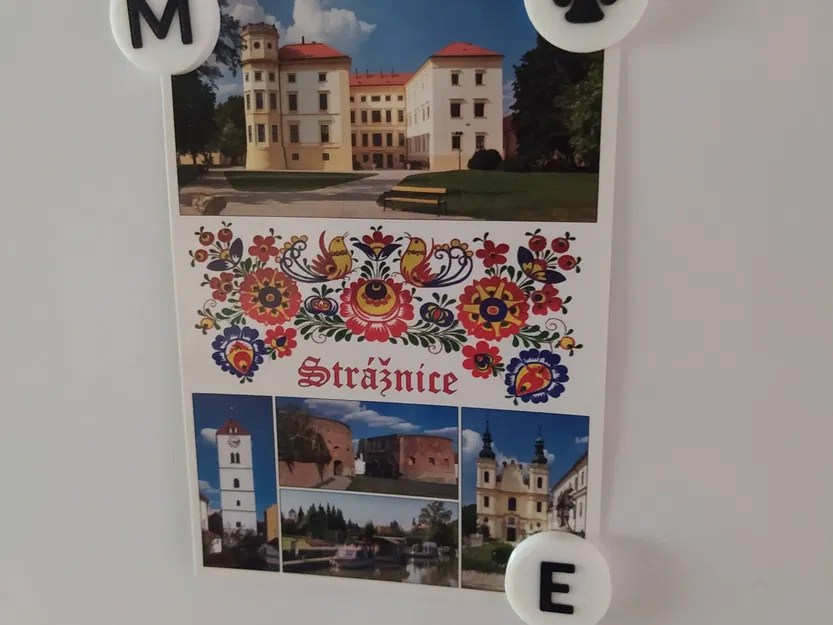 Printed fridge magnets/Tištěné magnetky na lednici - Image 2