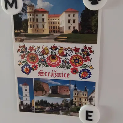 Printed fridge magnets/Tištěné magnetky na lednici