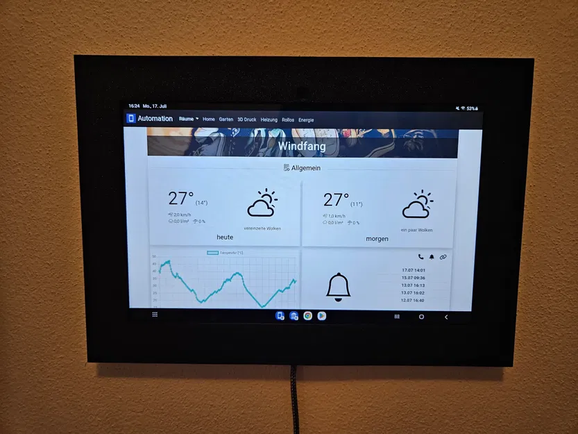 Galaxy Tab A8 Wallmount (Remix) - Image 2