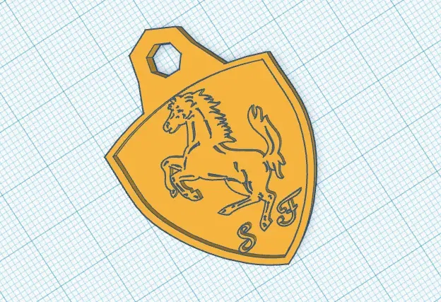 Móc Khóa Ferrari - Image 1