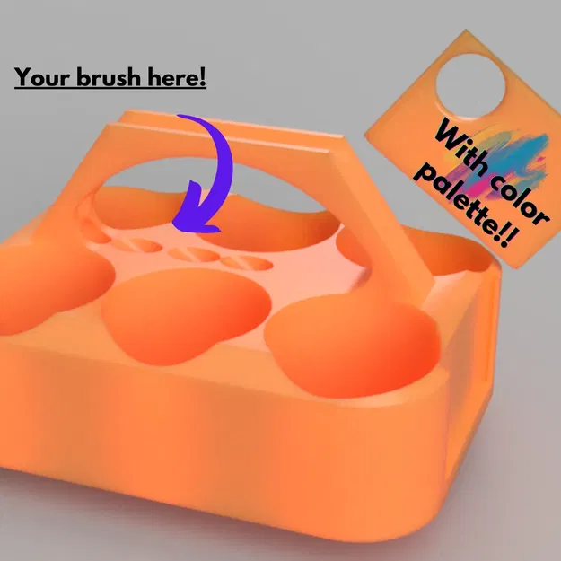 Rổ Sơn 4 trong 1 - Đầy Đủ Cho Bạn! In Đơn Giản. - Image 1